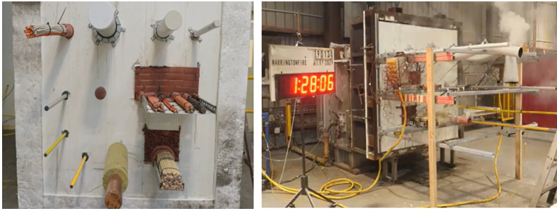 AS 1530.4 墙体构件和穿透物耐火等级试验