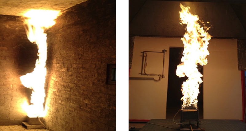 ASTM E1537软垫家具明火测试标准