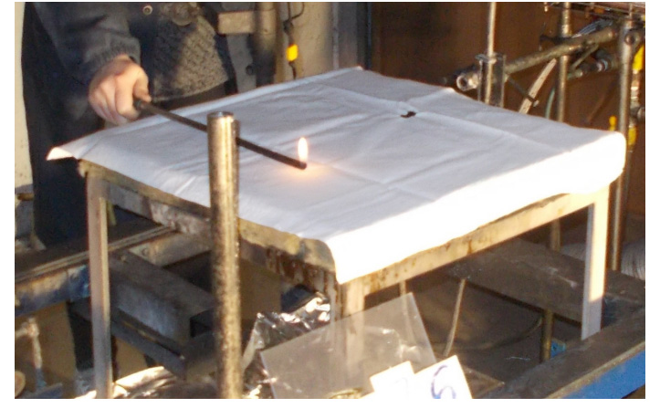 BS 7175英国床上用品可燃性测试方法