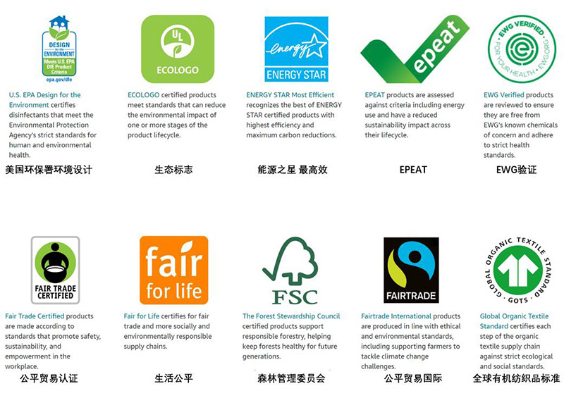 亚马逊Climate Pledge Friendly气候友好承诺认证