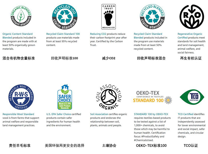 亚马逊Climate Pledge Friendly气候友好承诺认证