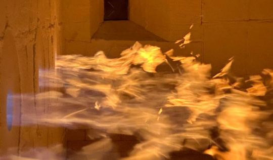 EN 1364-2建筑天花板的耐火测试