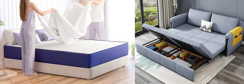 根据EN 597对床和床垫进行防火测试