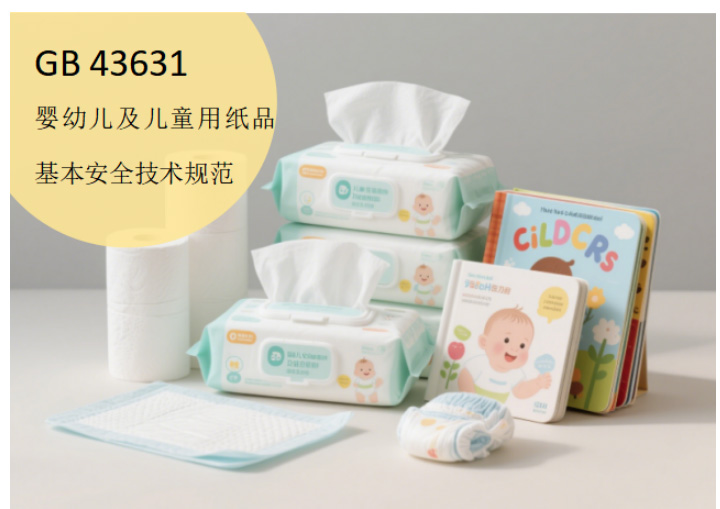 GB 43631婴幼儿及儿童用纸品 基本安全技术规范