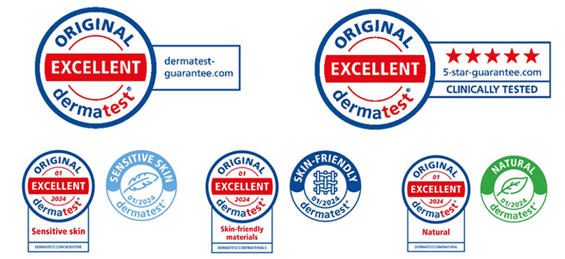 德国Dermatest认证—HypoSense ®低敏性印章