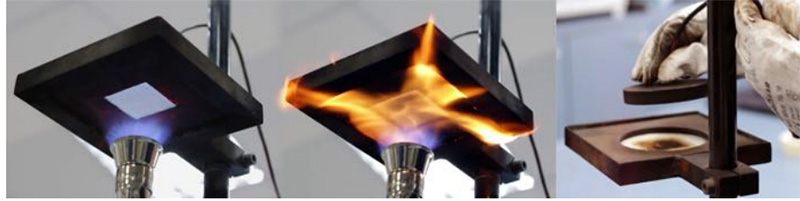 ISO 9151隔热及防火服暴露在火焰中的热传递测定