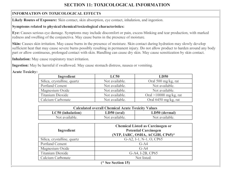 SDS/MSDS 化学品安全说明书