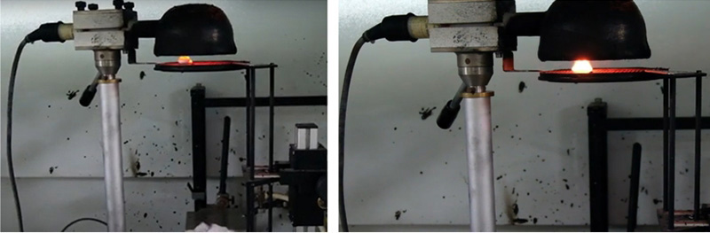NF P 92-505热熔性材料滴落测试