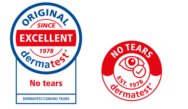 Dermatest® No Tears 无泪认证印章