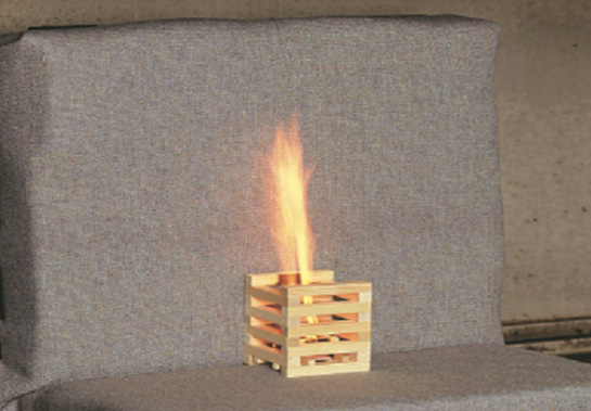 英国软体家具防火标准—UK BS 5852 Schedule 1 Part I 块状海绵测试