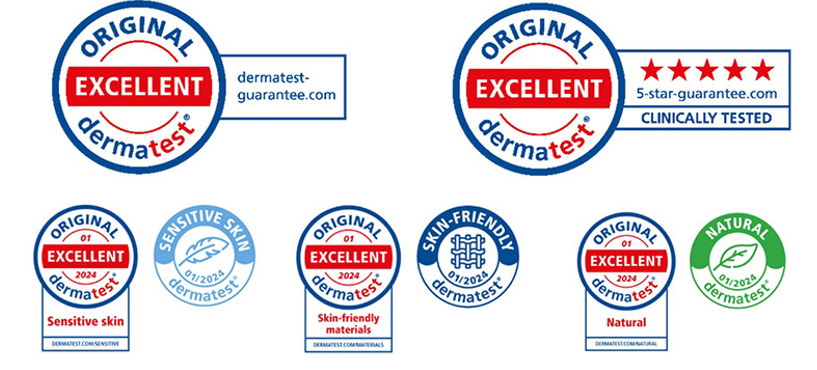 德国Dermatest认证—Sensitve skin seal 敏感皮肤印章