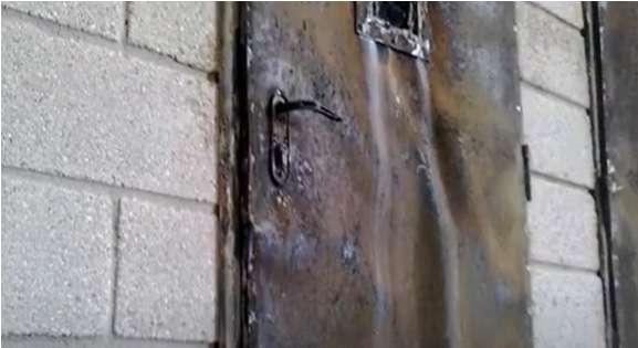 UL 10B防火门耐火试验