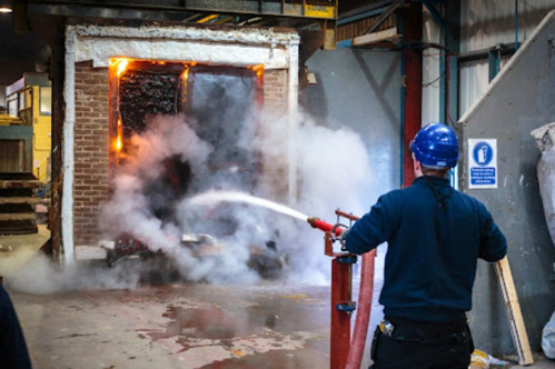 UL 10C防火门及组件正压耐火试验