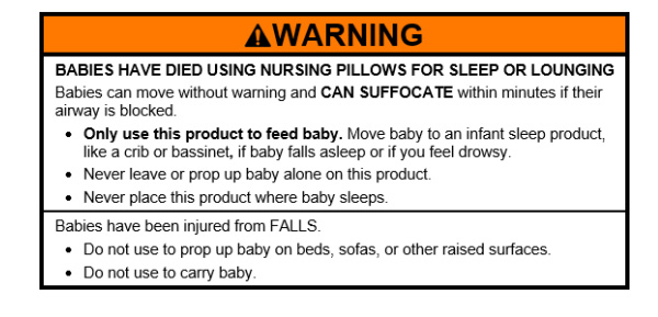 2025年4月23日，16 CFR 1242新哺乳枕安全标准已生效
