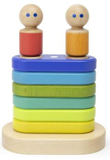 召回的磁性浮动堆叠玩具