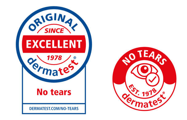 Dermatest® No Tears 无泪印章认证 —— 科学验证，守护眼部安全