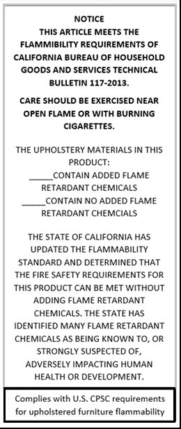 软垫家具易燃性标准的常见问题(FAQ)与解答