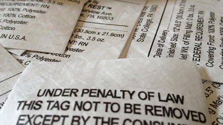 填充产品出口美国：不懂Law Label，可能面临货被扣、款被罚