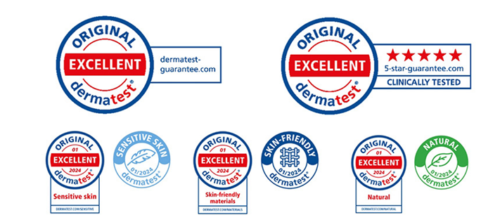 德国Dermatest认证---Sensitve skin seal 敏感皮肤印章 & HypoSense ®低敏性印章