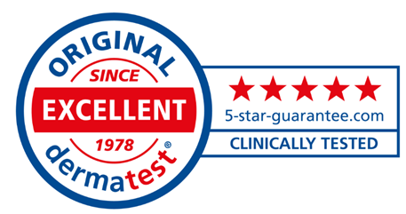 MOONYIN 颈枕获得Dermatest® Guarantee Seal