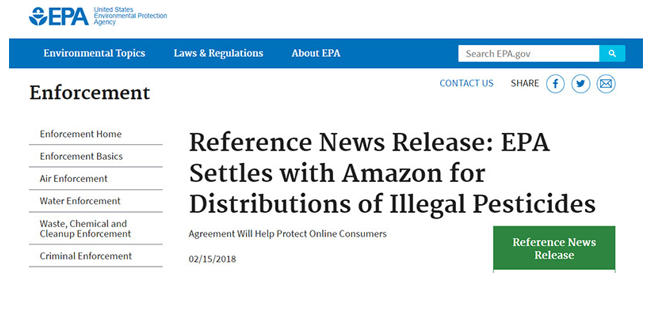 出口美国的紫外线消毒灯等消毒消杀产品：EPA注册流程