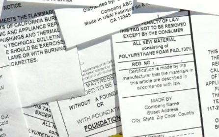 美国填充制品 Law Label：制造商还是进口商，企业身份成为标签设计关键